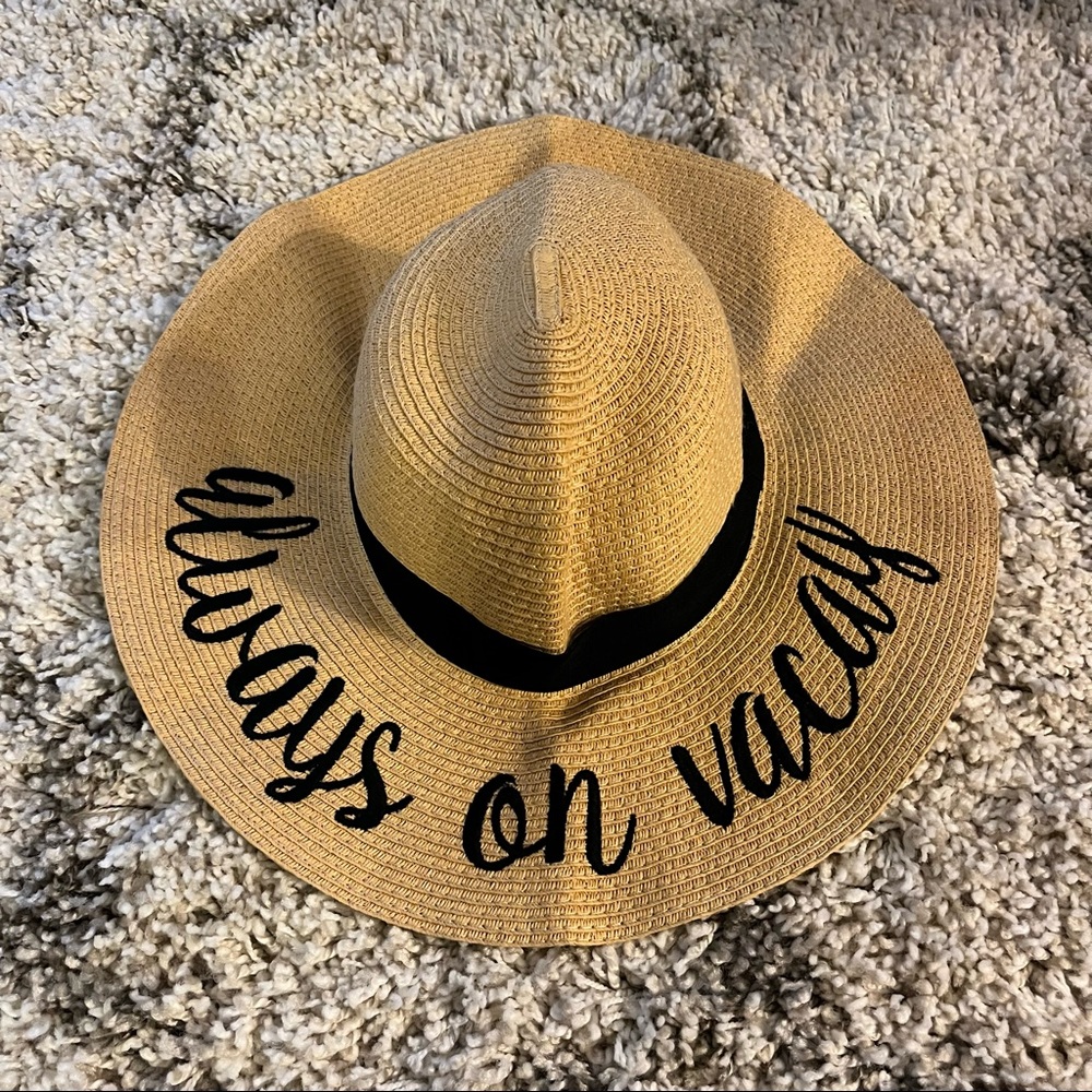Floppy Straw Hat